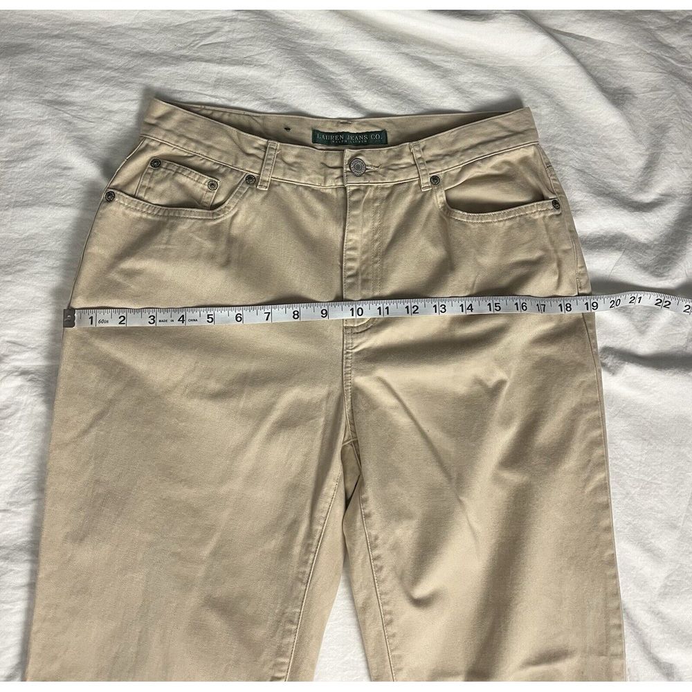 Lauren Jeans Co. Ralph Lauren Authentic Denim Outfitters Women's Pants Size 6 - Picture 5 of 11